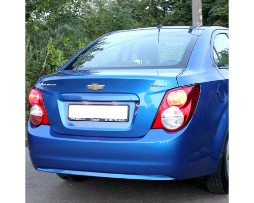 Купить Бампер задний в цвет кузова Chevrolet Aveo T300 (2011-2015) седан в Казани