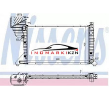 Радиатор двигателя NISSENS 62519A на MERCEDES SPRINTER 901/902