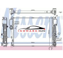 Радиатор двигателя NISSENS 67107A на Mercedes-Benz S-klasse AMG II (W221) (2006–2009)