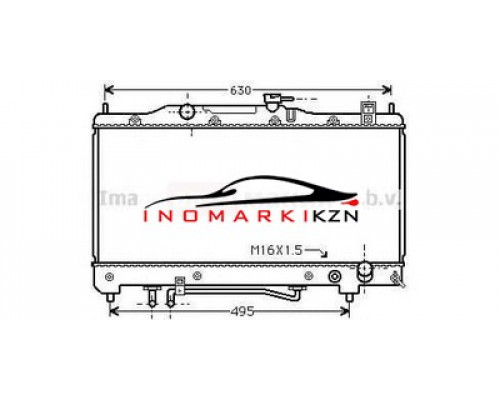 Купить Радиатор TOYOTA AVENSIS 2.0 97-01 на TOYOTA AVENSIS T22 в Казани