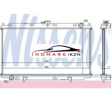 Радиатор двигателя NISSENS 62927A на Nissan Primera II (P11) (1995–2000)