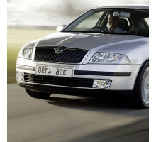 Бампер передний в цвет кузова Skoda Octavia A5 (2004-2009) дорестайлинг