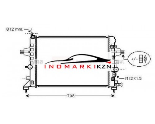 Заказать Радиатор OPEL ASTRA H 1.6 1.8 04- в Казани