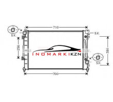 Радиатор AUDI A6 2.5TDI 97-05