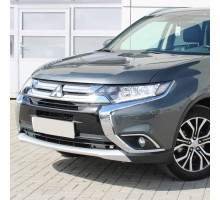 Бампер передний в цвет кузова Mitsubishi Outlander 3 (2015-2018) рестайлинг 2