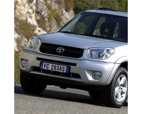 Купить Бампер передний в цвет кузова Toyota Rav4 2 XA20 (2003-2005) рестайлинг с отв под расширители в Казани