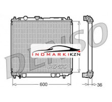 Радиатор Mitsubishi Pajero II (1991–1997) DENSO DRM45014