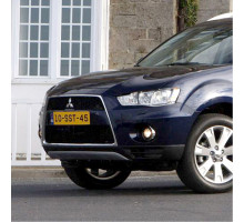 Бампер передний в цвет кузова Mitsubishi Outlander 2 XL (2009-2013) рестайлинг