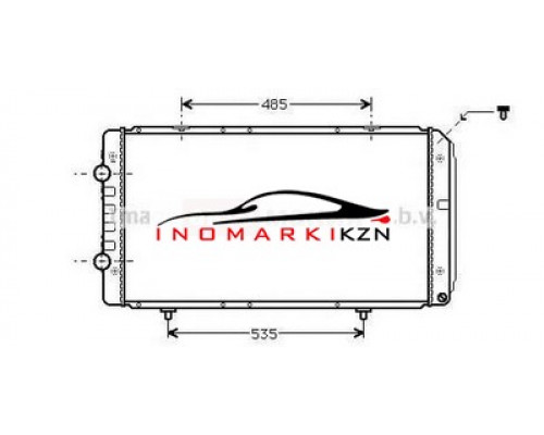 Купить Радиатор CITROEN JUMPER FIAT DUCATO 2.0D-2.8D 02- в Казани