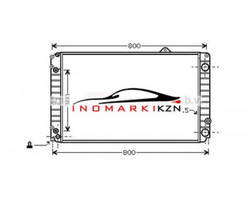 Купить Радиатор AUDI A8 2.8 4.2 94-99 в Казани