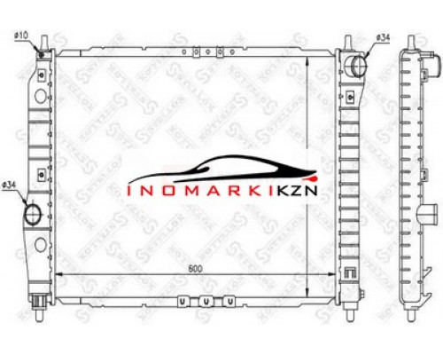 Купить Радиатор Chevrolet Aveo I Рестайлинг (2006–2012) STELLOX 1025341SX в Казани