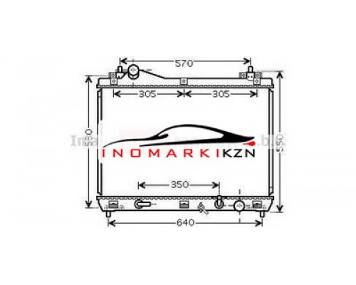 Заказать Радиатор SUZUKI GRAND VITARA 1.6 05- на SUZUKI GRAND VITARA JT/TE/TD в Казани