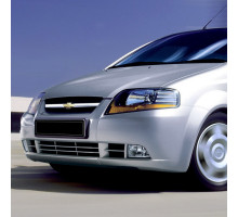 Бампер передний в цвет кузова Chevrolet Aveo T200 (2003-2008)