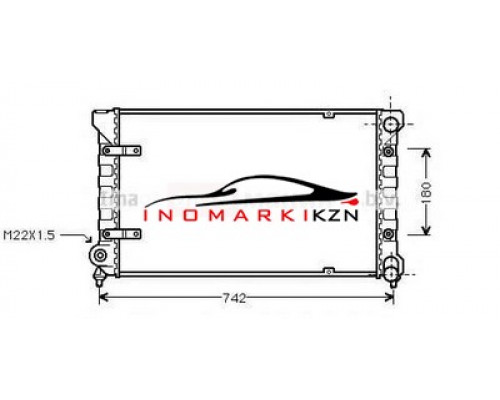 Заказать Радиатор SEAT TOLEDO 1.8 2.0 91-99 на SEAT Toledo I (1991–1999) в Казани