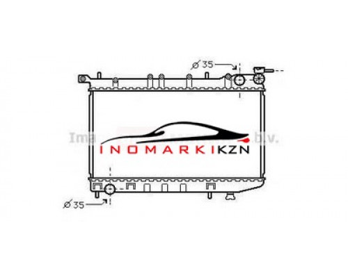 Заказать Радиатор NISSAN ALMERA 1.4 1.6 95-00 на Nissan Almera I (N15) (1995–2000) в Казани