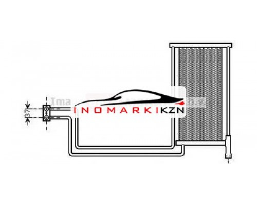 Заказать Радиатор масляный BMW E39 2.0-3.0 2.5TD 95-04 в Казани
