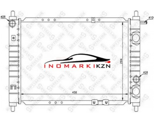 Заказать Радиатор охлаждение двигателя STELLOX 1025329SX на Daewoo Matiz I (1998–2000) в Казани