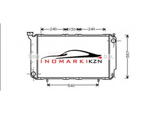 Заказать Радиатор SUBARU LEGACY I 1.8-2.2 89-95 в Казани