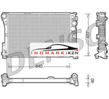 Радиатор двигателя DENSO DRM17045 на Mercedes-Benz C-klasse III (W204) (2006–2011)