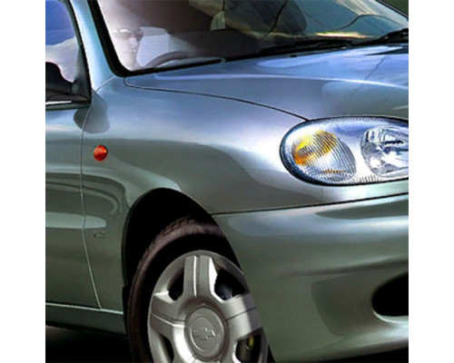 Купить Крыло переднее правое в цвет кузова Chevrolet Lanos (2002-2009) в Казани