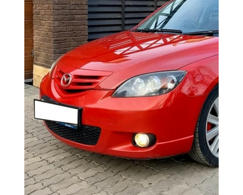 Заказать Бампер передний в цвет кузова Mazda 3 BK (2006-2009) хэтчбек в Казани