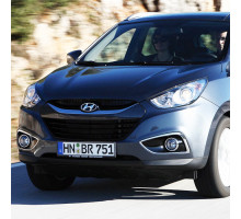 Бампер передний в цвет кузова Hyundai ix35 (2010-2013)