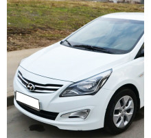 Капот в цвет кузова Hyundai Solaris (2014-2017) рестайлинг