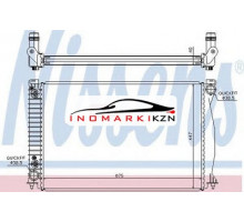 Радиатор AUDI A6 4.2FSI 04-