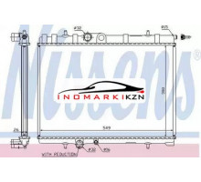 Радиатор двигателя NISSENS 63744A