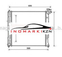 Радиатор HYUNDAI ix35 KIA SPORTEGE 2.0D A T 10-