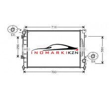 Радиатор AUDI A6 2.5TD M T 97-05