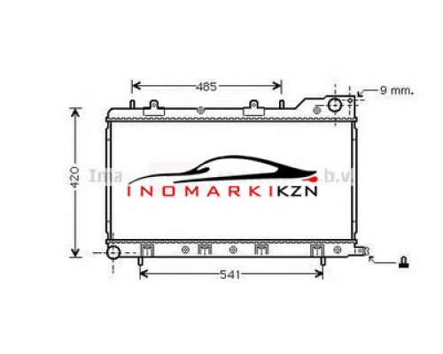 Заказать Радиатор SUBARU FORESTER 2.0 97-02 в Казани