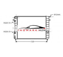Радиатор OPEL OMEGA B 2.0-3.0 94-01 на OPEL OMEGA B