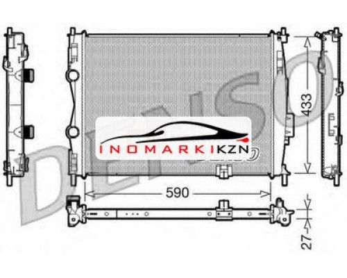 Заказать Радиатор NISSAN QASHQAI 2.0 A T 07- в Казани