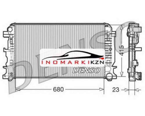 Купить Радиатор VW CRAFTER MB SPRINTER 2.2D 3.5D M T -A C 06- в Казани