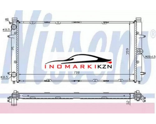 Заказать Радиатор двигателя NISSENS 65273A на Volkswagen Transporter T4 (1990–2003) в Казани