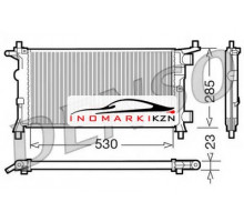 Радиатор охлаждение двигателя DENSO DRM20041 на Opel Corsa B (1993–2000)