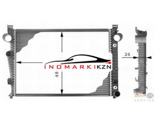 Купить Радиатор MB W220 2.8 3.2 98-05 в Казани