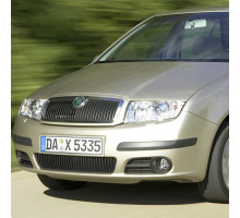 Бампер передний в цвет кузова Skoda Fabia 1 (2004-2007) рестайлинг