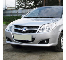 Бампер передний в цвет кузова Geely MK (2009-2016) седан