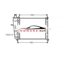 Радиатор FIAT BRAVA 1.4 1.6 95-02