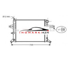 Радиатор OPEL ASTRA G 1.4-1.8 98-04