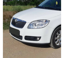 Бампер передний в цвет кузова Skoda Fabia 2 (2007-2010)