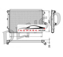 Радиатор охлаждение двигателя DENSO DRM32017