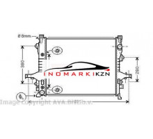 Радиатор VOLVO XC90 2.5 3.2 02-