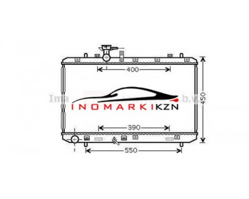 Купить Радиатор SUZUKI SX4 1.6 M T 06- на SUZUKI SX4 EY/GY в Казани