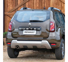 Бампер задний в цвет кузова Renault Duster (2015-2020) рестайлинг