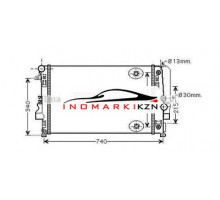 Радиатор MB VIANO W639 2.0D-3.0D 3.0-3.7 03-