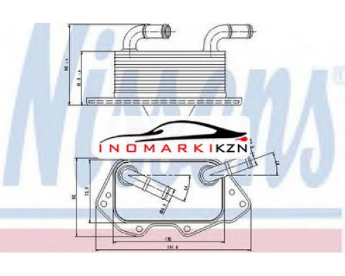 Заказать Радиатор масляный AUDI A4 A5 A6 A8 Q5 2.4-3.2 3.0T 04- 10- в Казани