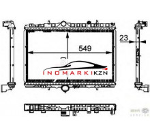 Радиатор CITROEN C5 2.0D 95-05